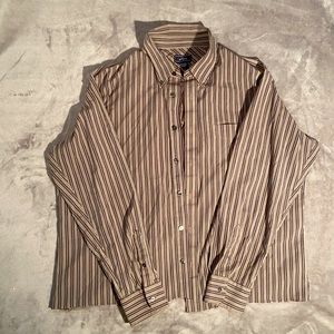 Stripped Button Up Shirt